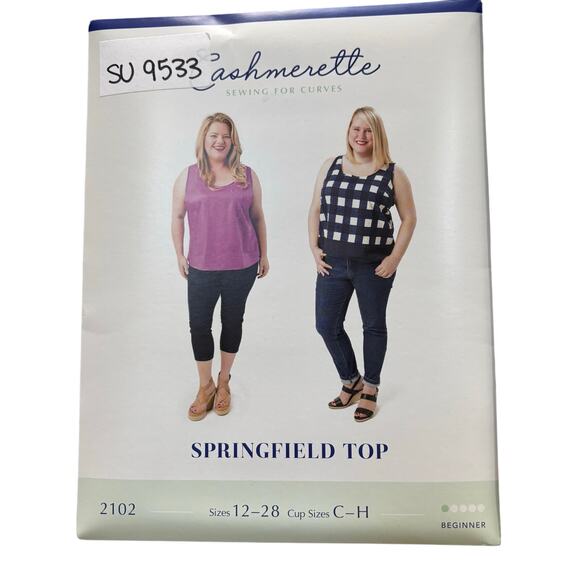 Cashmerette sewing patterns for curves variety pack Size 12-28 lot of 5 UNCUT - Picture 3 of 7